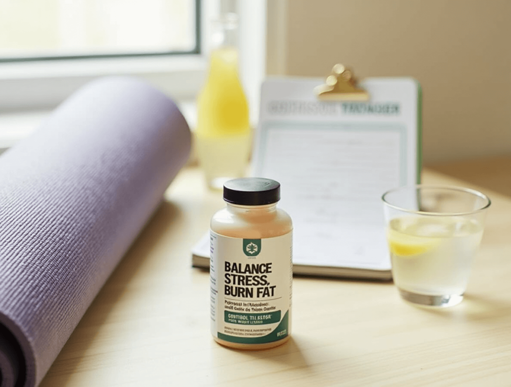 Cortisol manager for weight loss: Cortisol manager supplement and stress journal for weight loss