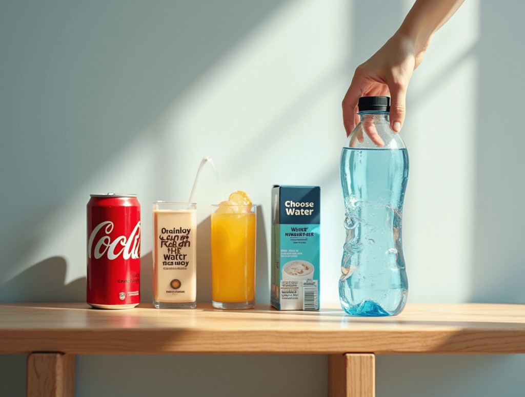  Choosing water over sugary drinks with tips to help you lose weight