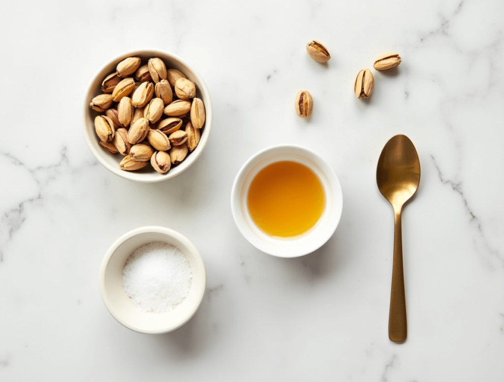 Pistachio butter making steps